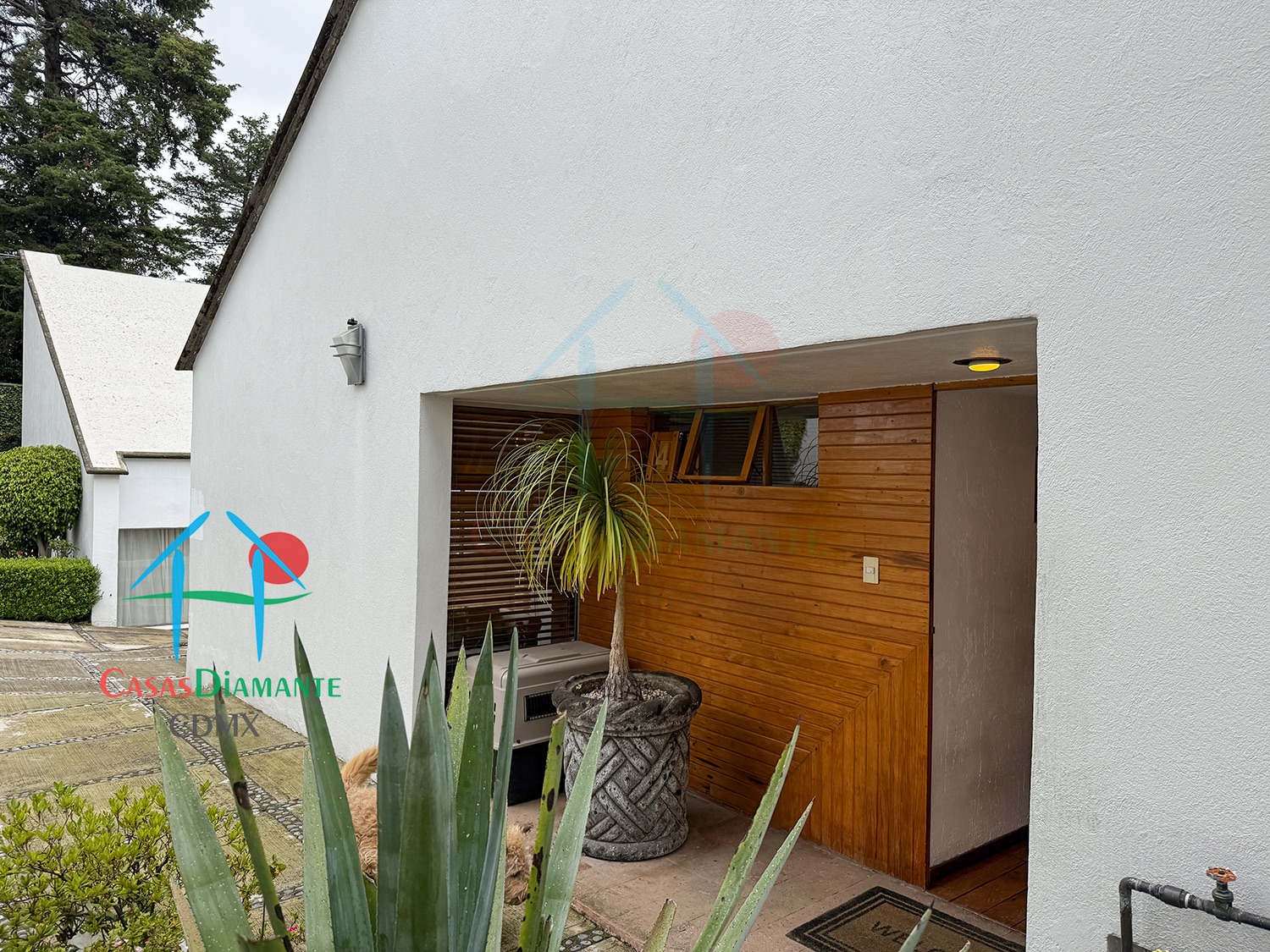 Desierto de los Leones Casa Claudia EHIB - Fachada 4 Desierto de los Leones Casa Claudia EHIB - Fachada 4